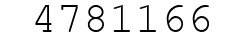 Number 4781166.