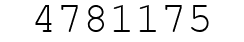 Number 4781175.