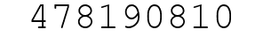 Number 478190810.
