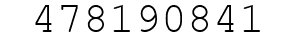 Number 478190841.