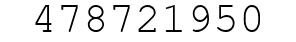 Number 478721950.