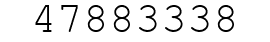 Number 47883338.