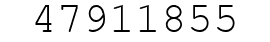 Number 47911855.