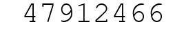 Number 47912466.