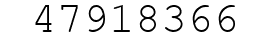 Number 47918366.