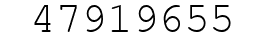 Number 47919655.