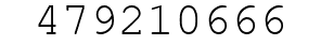Number 479210666.