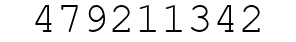 Number 479211342.