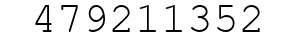 Number 479211352.