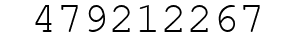 Number 479212267.