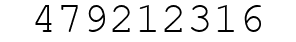 Number 479212316.