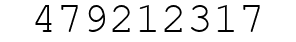 Number 479212317.