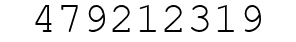 Number 479212319.