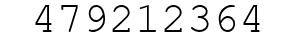 Number 479212364.