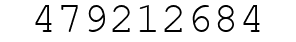 Number 479212684.