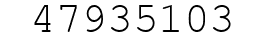 Number 47935103.