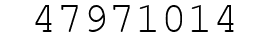 Number 47971014.