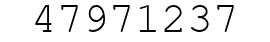 Number 47971237.