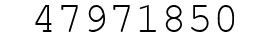Number 47971850.