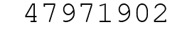 Number 47971902.