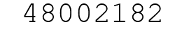 Number 48002182.