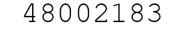 Number 48002183.