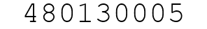 Number 480130005.