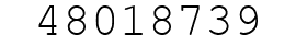 Number 48018739.