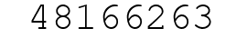 Number 48166263.