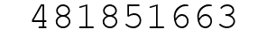 Number 481851663.