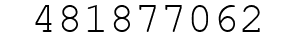 Number 481877062.