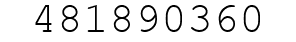 Number 481890360.