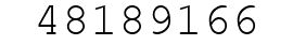 Number 48189166.
