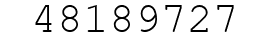 Number 48189727.