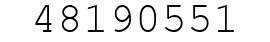 Number 48190551.