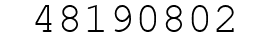 Number 48190802.
