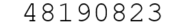 Number 48190823.