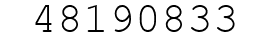 Number 48190833.