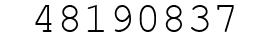 Number 48190837.
