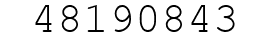 Number 48190843.