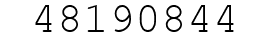 Number 48190844.