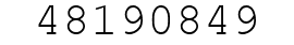 Number 48190849.
