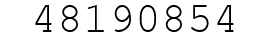 Number 48190854.
