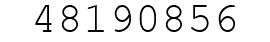 Number 48190856.