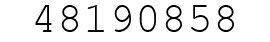 Number 48190858.
