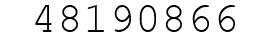 Number 48190866.