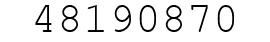 Number 48190870.