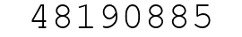 Number 48190885.
