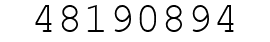 Number 48190894.