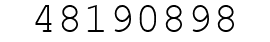 Number 48190898.